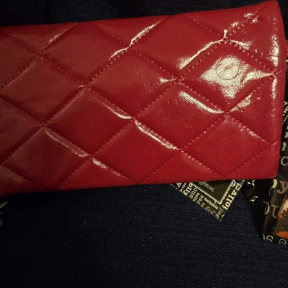 Brighton Jingle Triple Pouch Set 3-in-1 Wristlet Leopard Red NWT - Picture 4 of 14